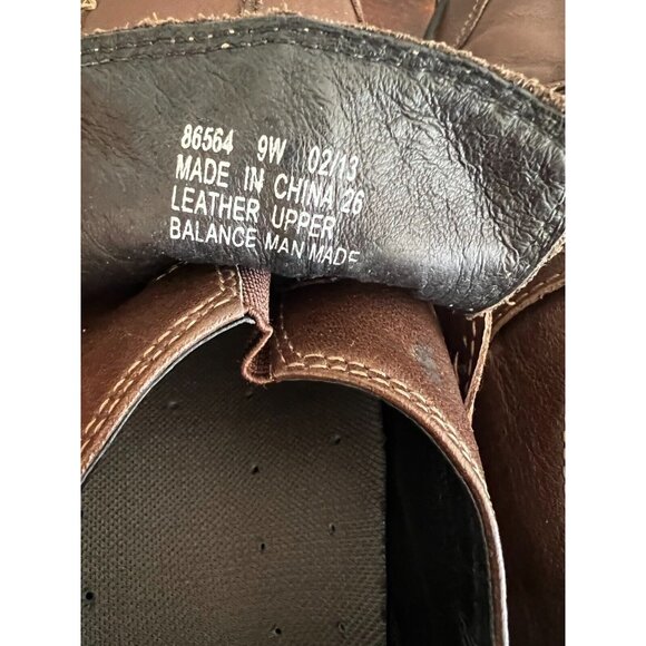 Clarks Wave Run Loafer Shoes Women's 9W Brown Leather Slip-On Embroidered - Picture 7 of 10